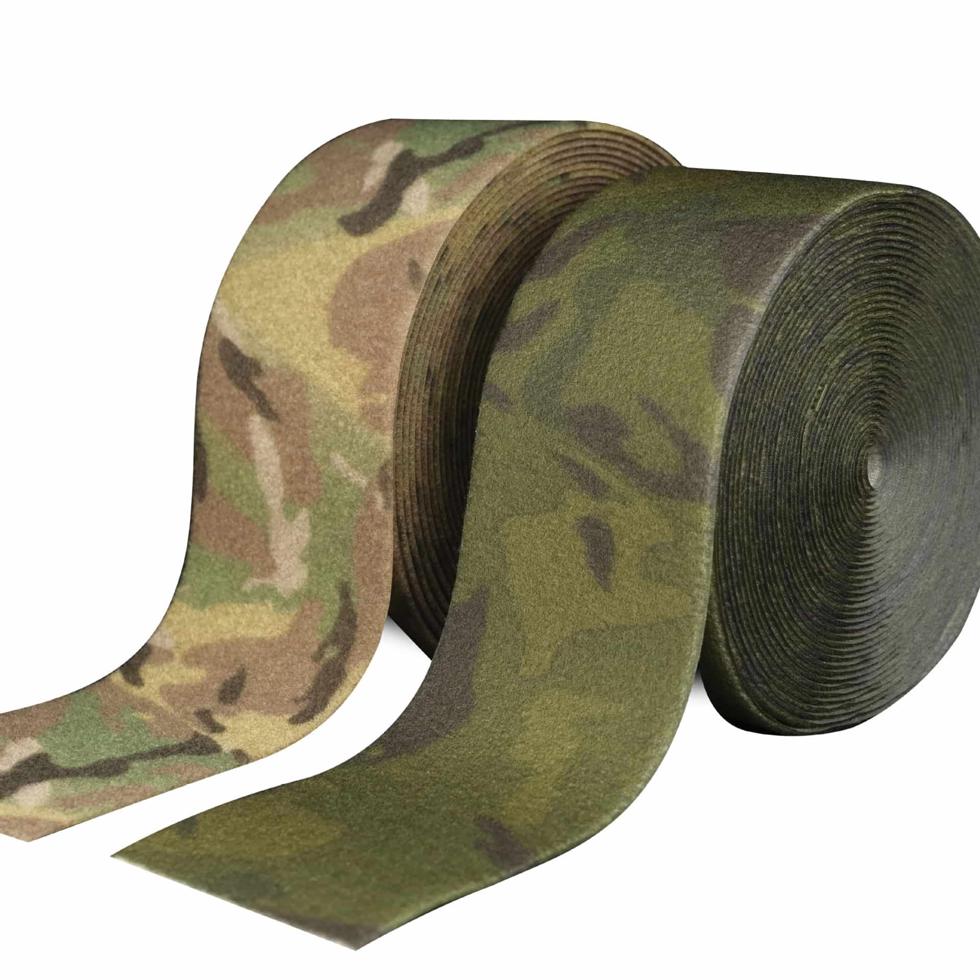 ​Camouflage Patterns on Hook and Loop Fasteners​