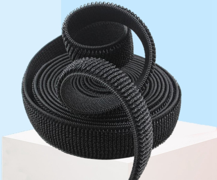 Stretchable velcro loop tape