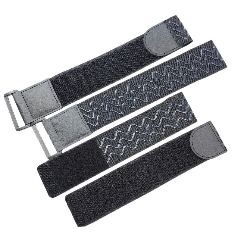 Non Slip Elastic Hook and Loop Fastening Straps
